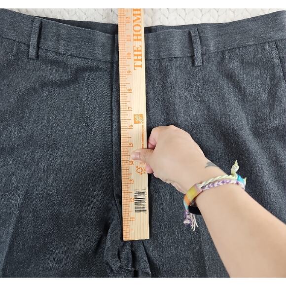 Dockers Pants Men 36x32 Dark Gray Straight Fit Cotton Blend Casual Trousers - Picture 8 of 9